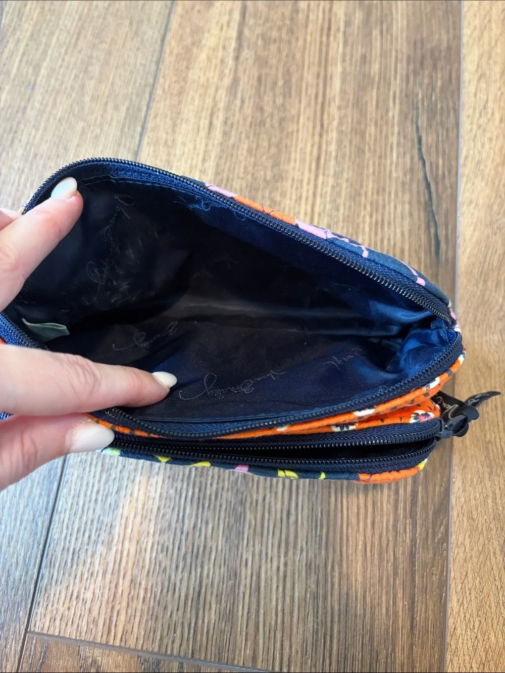 Vera Bradley Double Zip Cosmetic in Rio